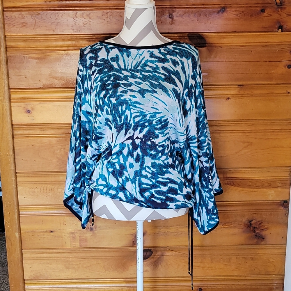 ST. JOHN knit multi colors sweater.